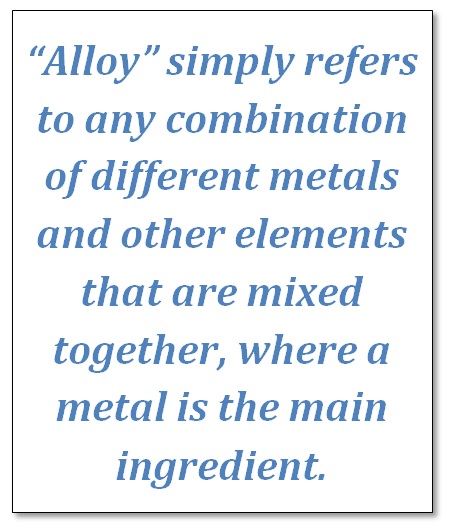 metal alloys decription